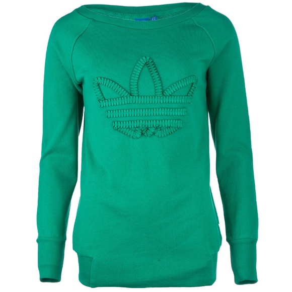 adidas Sweaters - Adidas Originals EQ Logo Sweatshirt Ribbon Trefoil